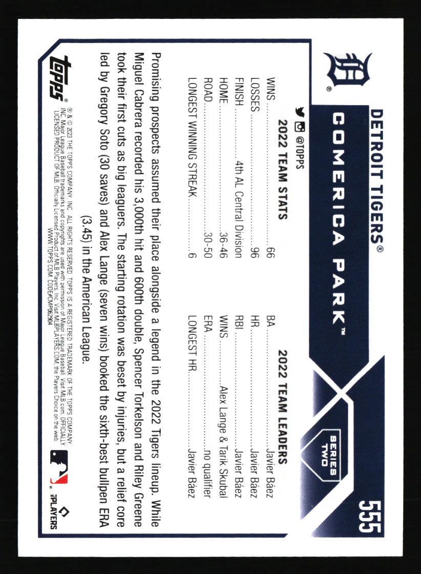 Detroit Tigers Baseball Cards - Choose from 100s Player Qty Discount - Part 3 - Picture 141 of 489