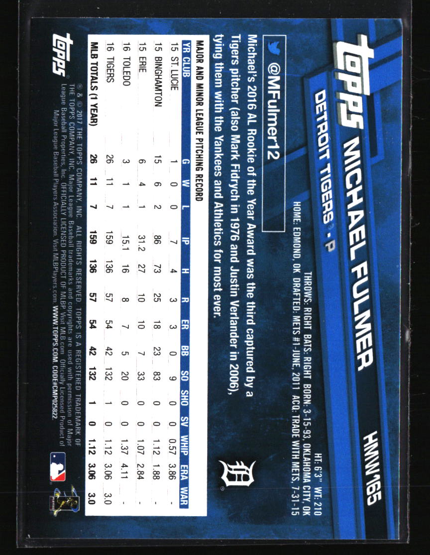 Detroit Tigers Baseball Cards - Choose from 100s Player Qty Discount - Part 3 - Picture 83 of 489