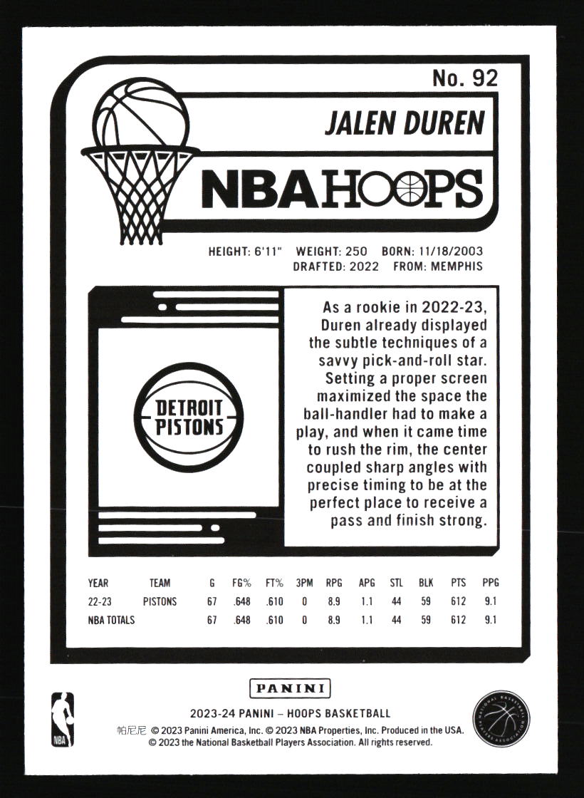 Detroit Pistons Basketball Cards - Choose from 100s Player Qty Discount - Part 1 - Picture 191 of 389