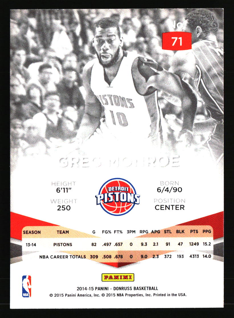 Detroit Pistons Basketball Cards - Choose from 100s Player Qty Discount - Part 1 - Picture 213 of 389