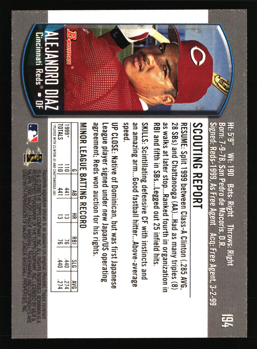 Tarjetas de béisbol de los Rojos de Cincinnati - Elige entre 100 jugadores cantidad descuento - Parte 5 - Imagen 307 de 499
