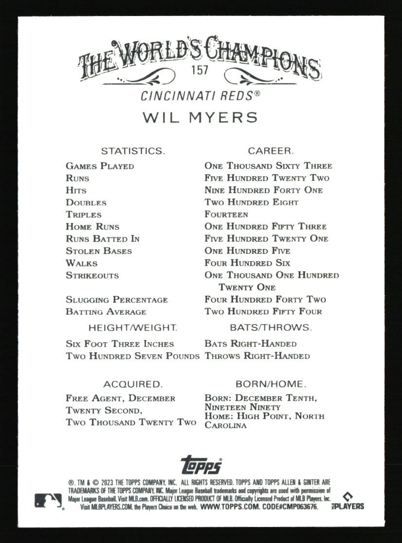 Tarjetas de béisbol de los Rojos de Cincinnati - Elige entre 100 jugadores cantidad descuento - Parte 5 - Imagen 323 de 499