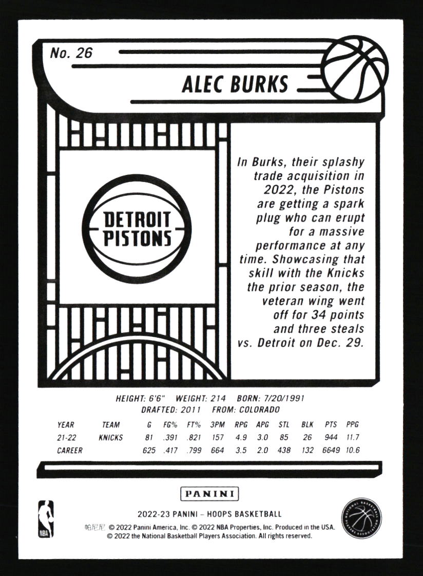 Detroit Pistons Basketball Cards - Choose from 100s Player Qty Discount - Part 1 - Picture 257 of 389