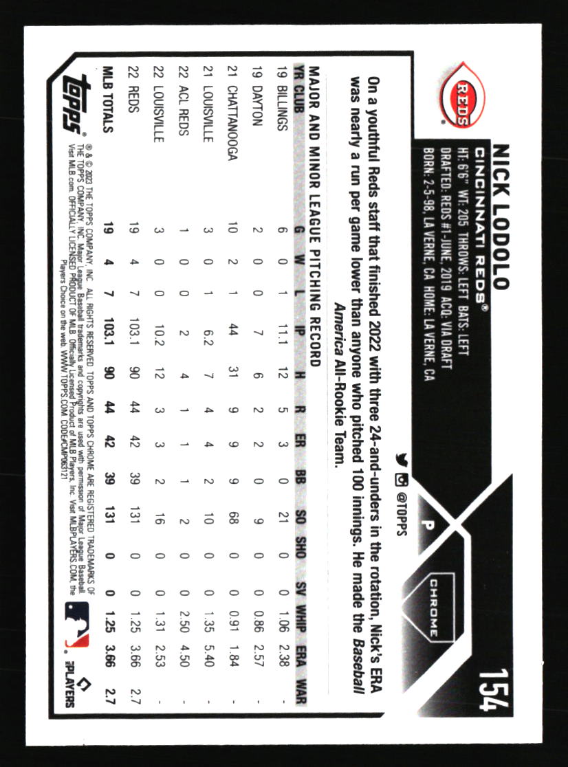 Tarjetas de béisbol de los Rojos de Cincinnati - Elige entre 100 jugadores cantidad descuento - Parte 5 - Imagen 339 de 499