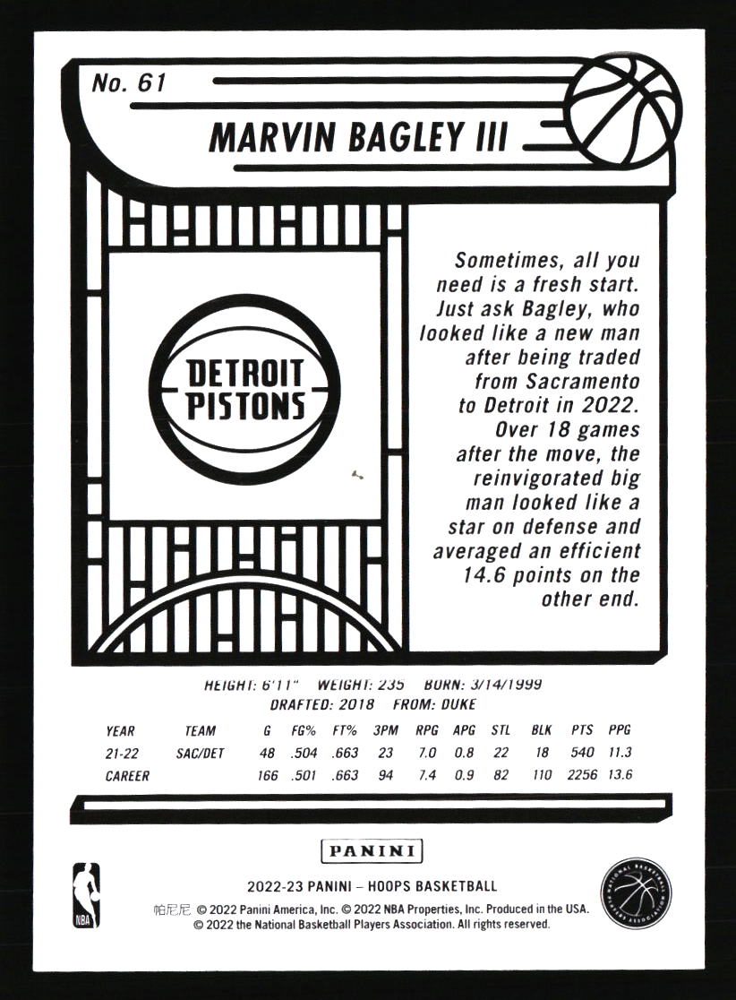 Detroit Pistons Basketball Cards - Choose from 100s Player Qty Discount - Part 1 - Picture 271 of 389