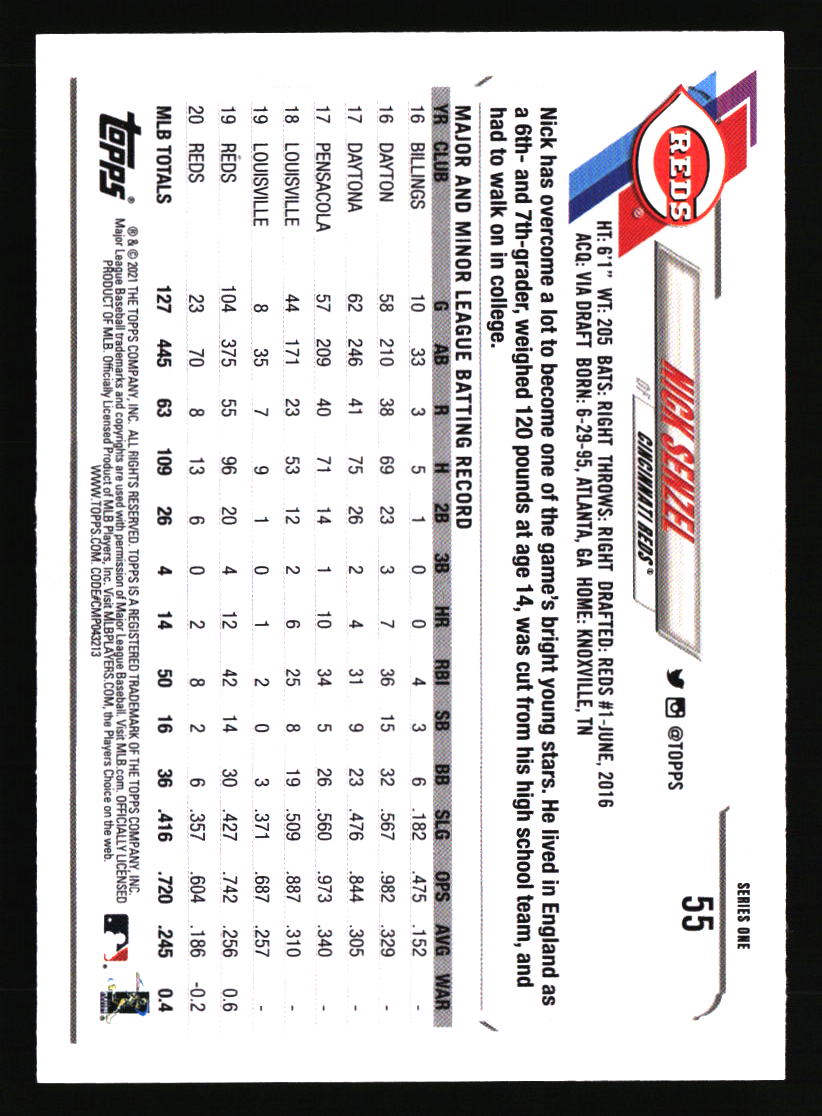 Tarjetas de béisbol de los Rojos de Cincinnati - Elige entre 100 jugadores cantidad descuento - Parte 5 - Imagen 365 de 499