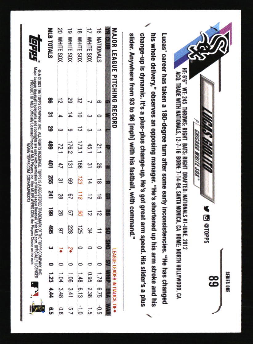 Chicago White Sox Baseball Cards - Choose from 100s Player Qty Discount - Part 6 - Picture 45 of 501