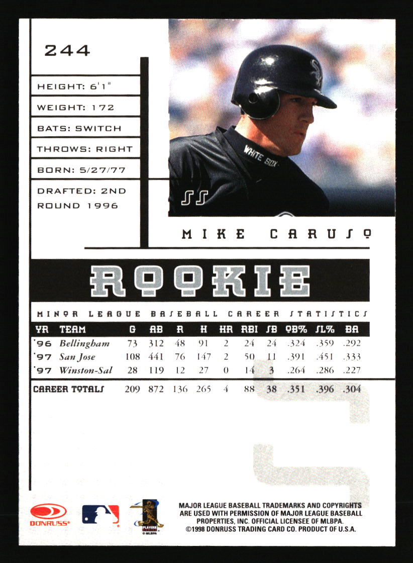 Chicago White Sox Baseball Cards - Choose from 100s Player Qty Discount - Part 6 - Picture 51 of 501
