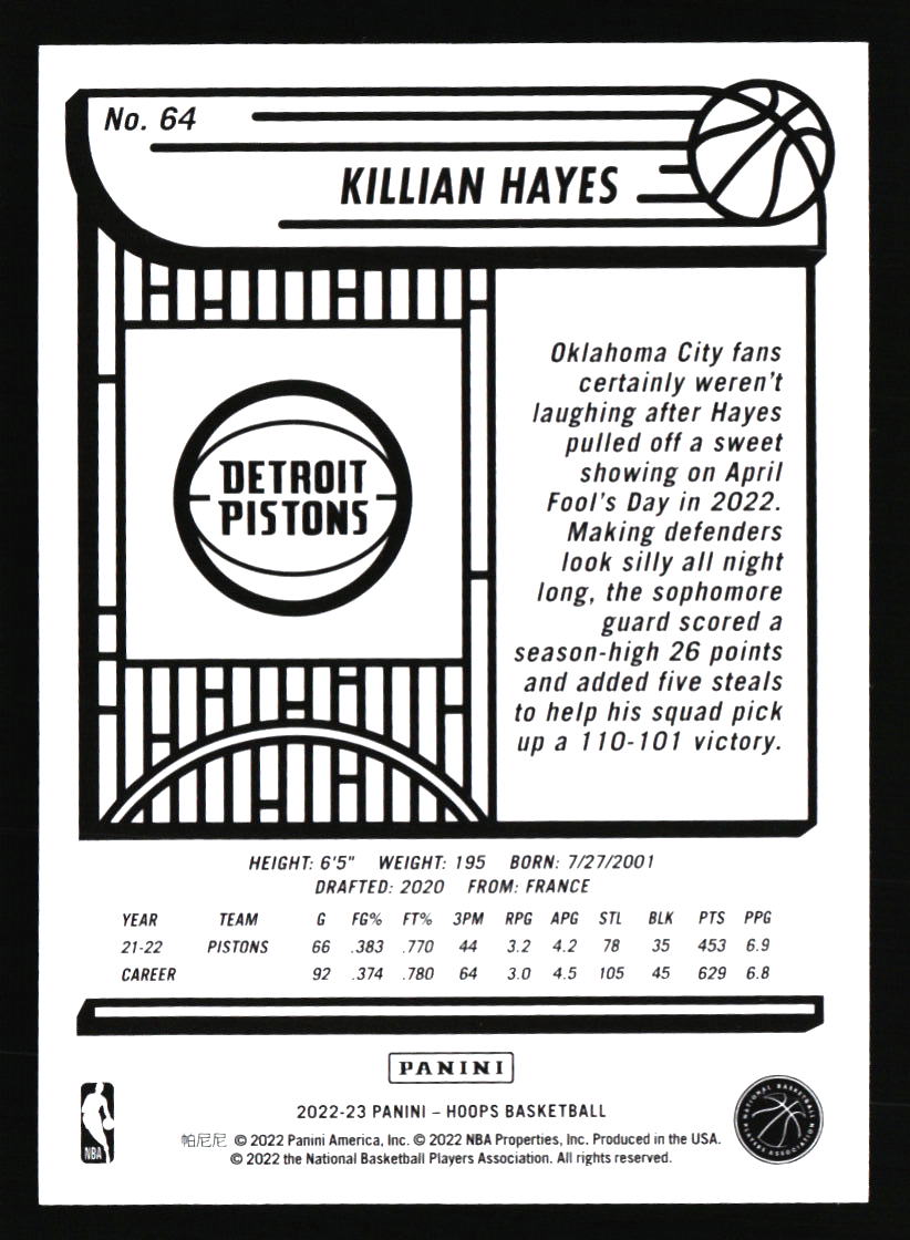 Detroit Pistons Basketball Cards - Choose from 100s Player Qty Discount - Part 1 - Picture 273 of 389