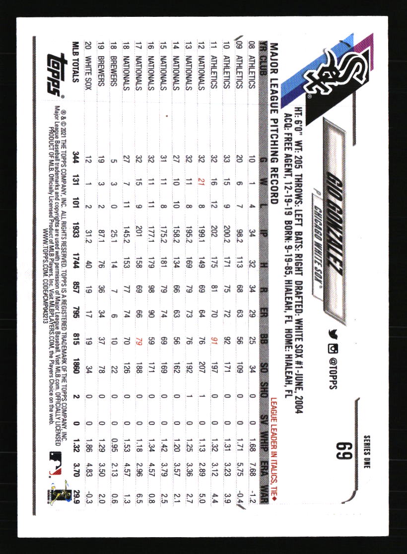 Chicago White Sox Baseball Cards - Choose from 100s Player Qty Discount - Part 6 - Picture 65 of 501