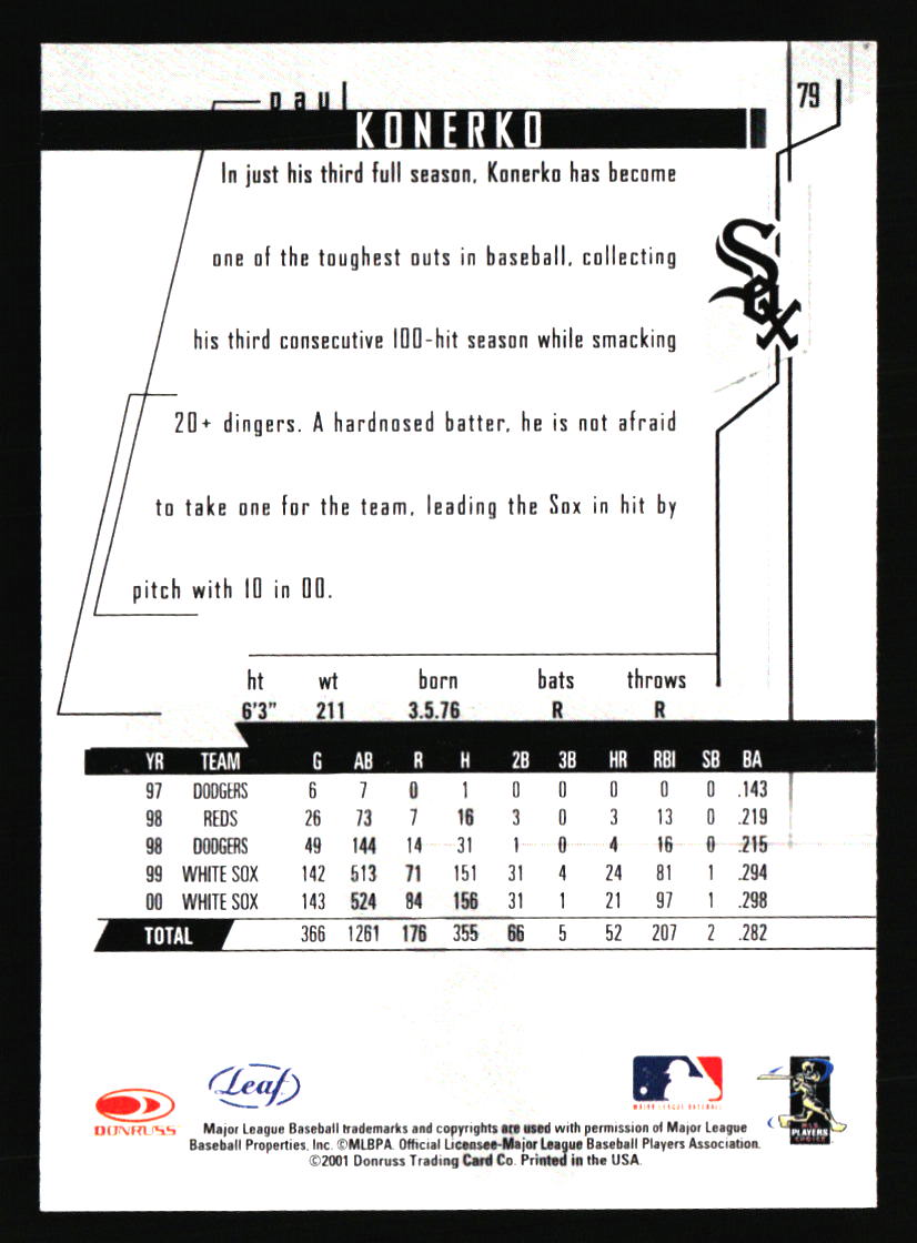 Chicago White Sox Baseball Cards - Choose from 100s Player Qty Discount - Part 6 - Picture 95 of 501