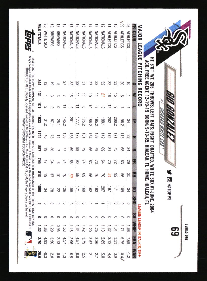 Chicago White Sox Baseball Cards - Choose from 100s Player Qty Discount - Part 6 - Picture 99 of 501