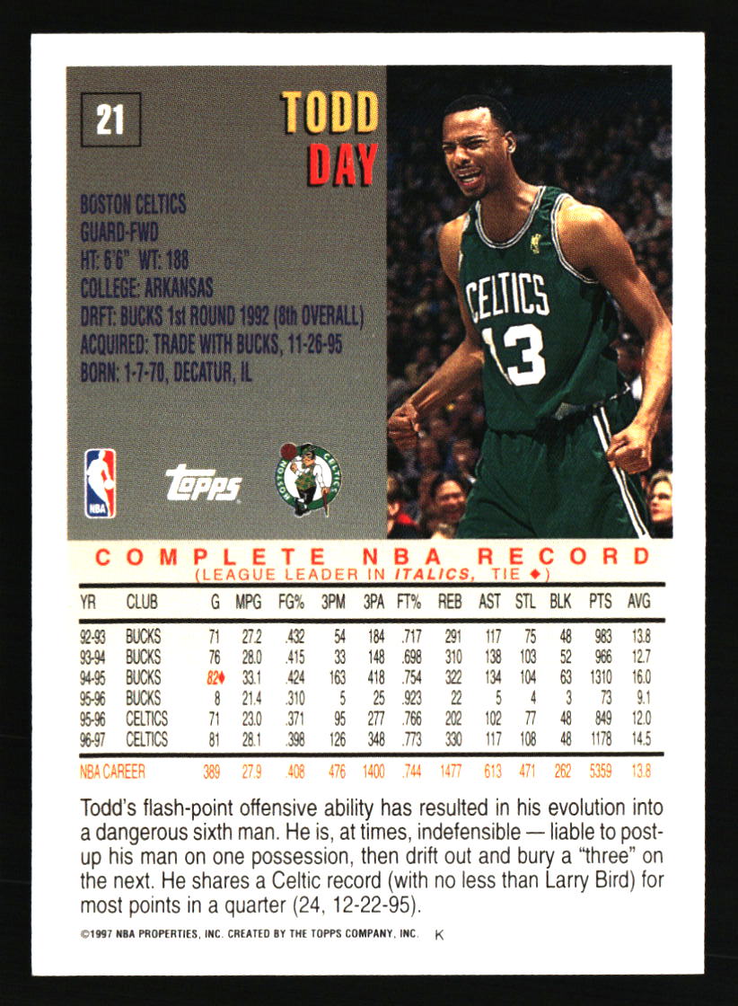 Boston Celtics Basketball Cards - Choose from 100s Player Qty Discount - Part 6 - Picture 163 of 501