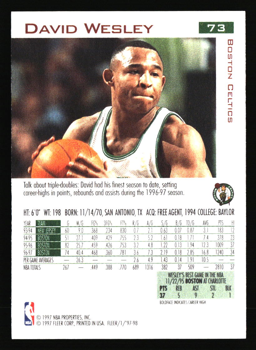 Boston Celtics Basketball Cards - Choose from 100s Player Qty Discount - Part 6 - Picture 205 of 501