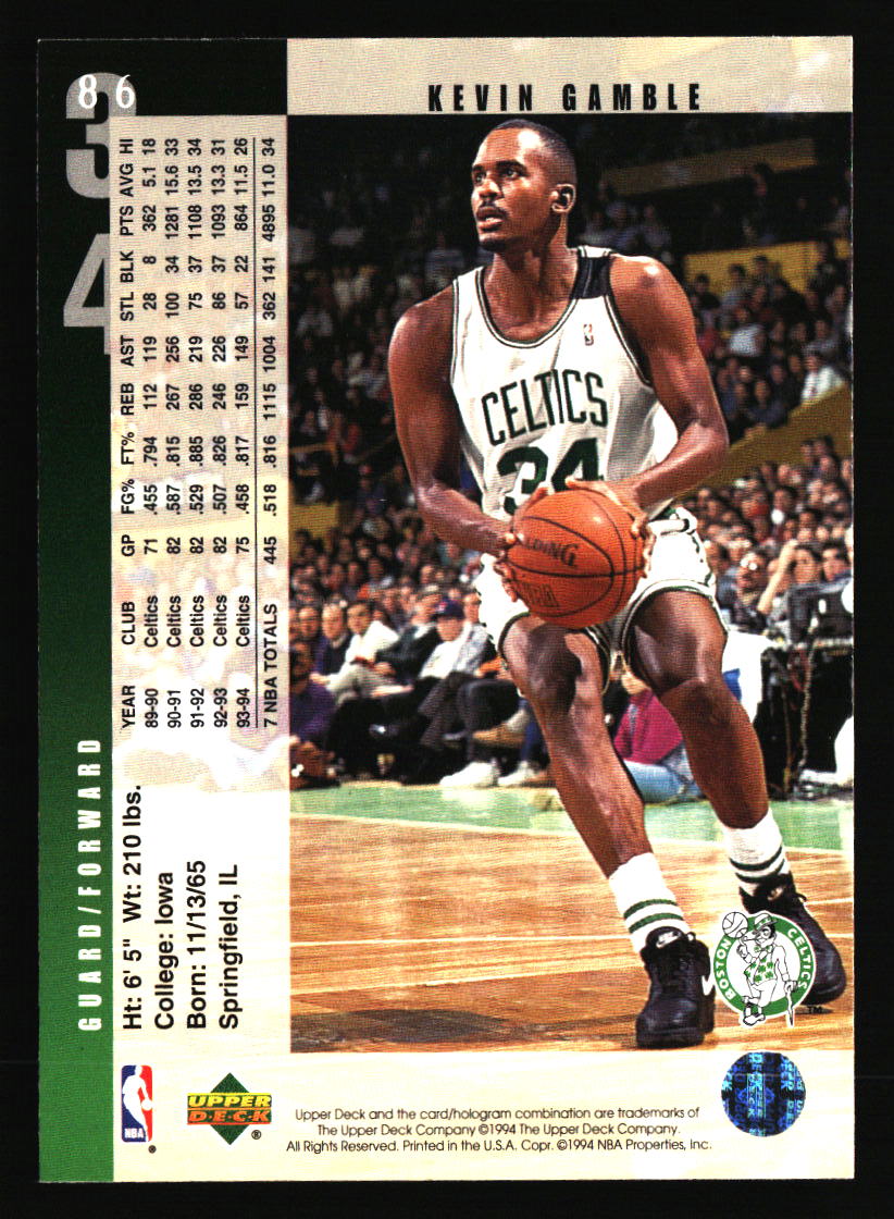 Boston Celtics Basketball Cards - Choose from 100s Player Qty Discount - Part 6 - Picture 393 of 501