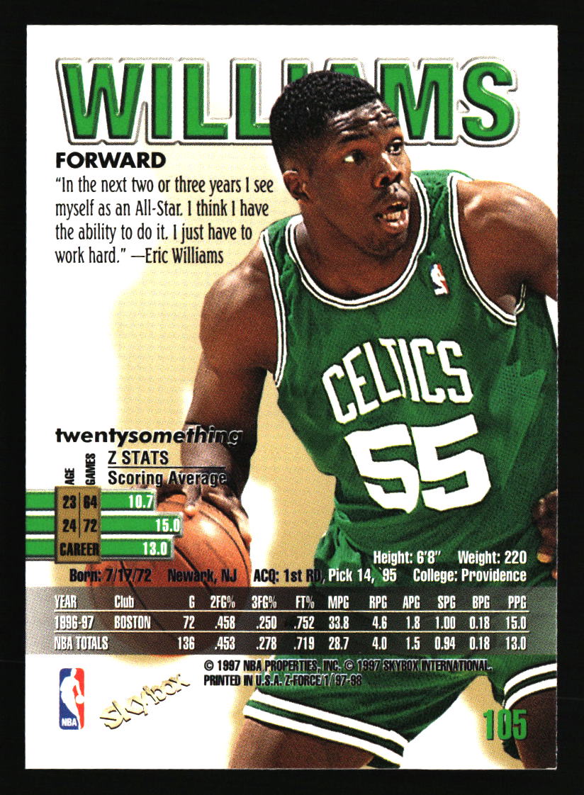 Boston Celtics Basketball Cards - Choose from 100s Player Qty Discount - Part 6 - Picture 429 of 501