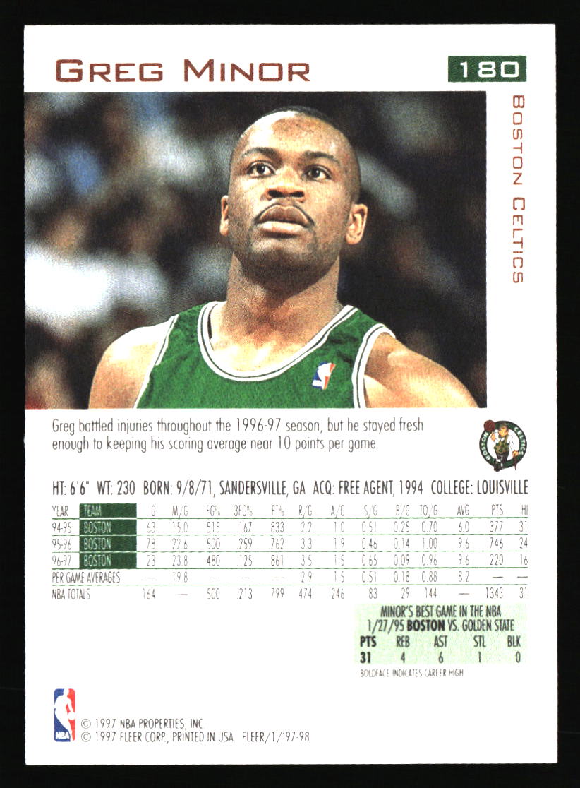 Boston Celtics Basketball Cards - Choose from 100s Player Qty Discount - Part 6 - Picture 433 of 501