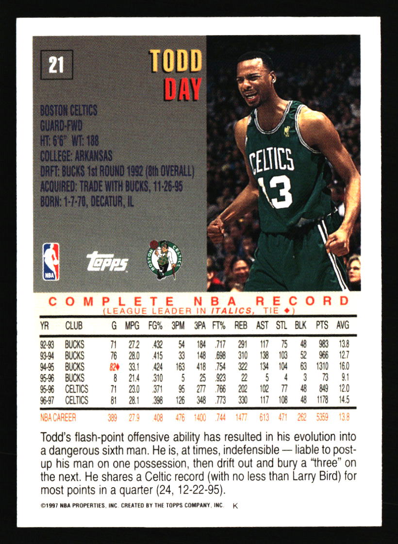 Boston Celtics Basketball Cards - Choose from 100s Player Qty Discount - Part 6 - Picture 477 of 501