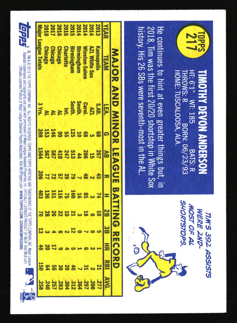 Chicago White Sox Baseball Cards - Choose from 100s Player Qty Discount - Part 6 - Picture 237 of 501