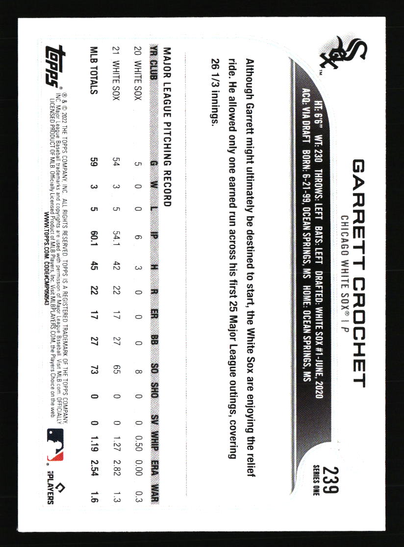 Chicago White Sox Baseball Cards - Choose from 100s Player Qty Discount - Part 6 - Picture 281 of 501