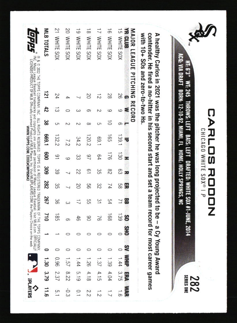 Chicago White Sox Baseball Cards - Choose from 100s Player Qty Discount - Part 6 - Picture 285 of 501