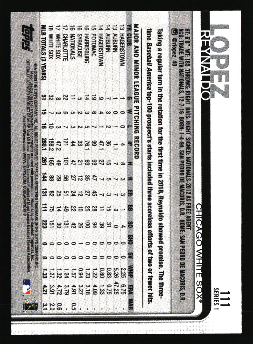 Chicago White Sox Baseball Cards - Choose from 100s Player Qty Discount - Part 6 - Picture 287 of 501
