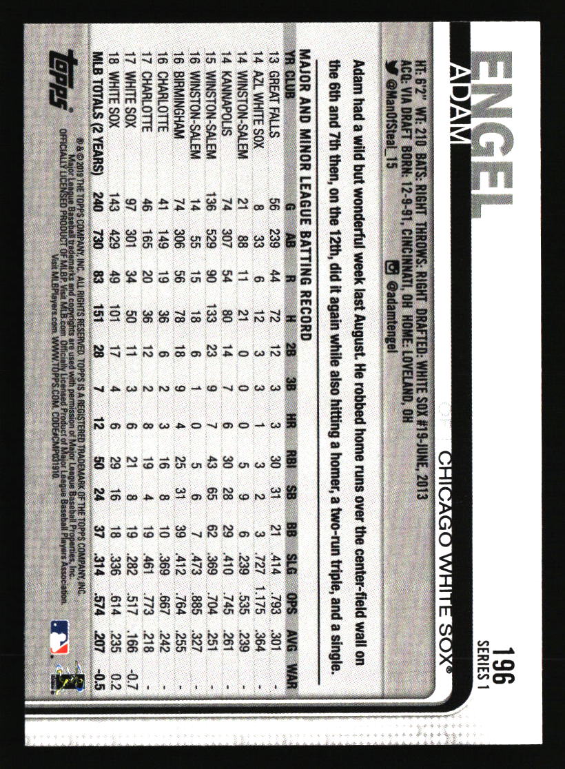 Chicago White Sox Baseball Cards - Choose from 100s Player Qty Discount - Part 6 - Picture 293 of 501