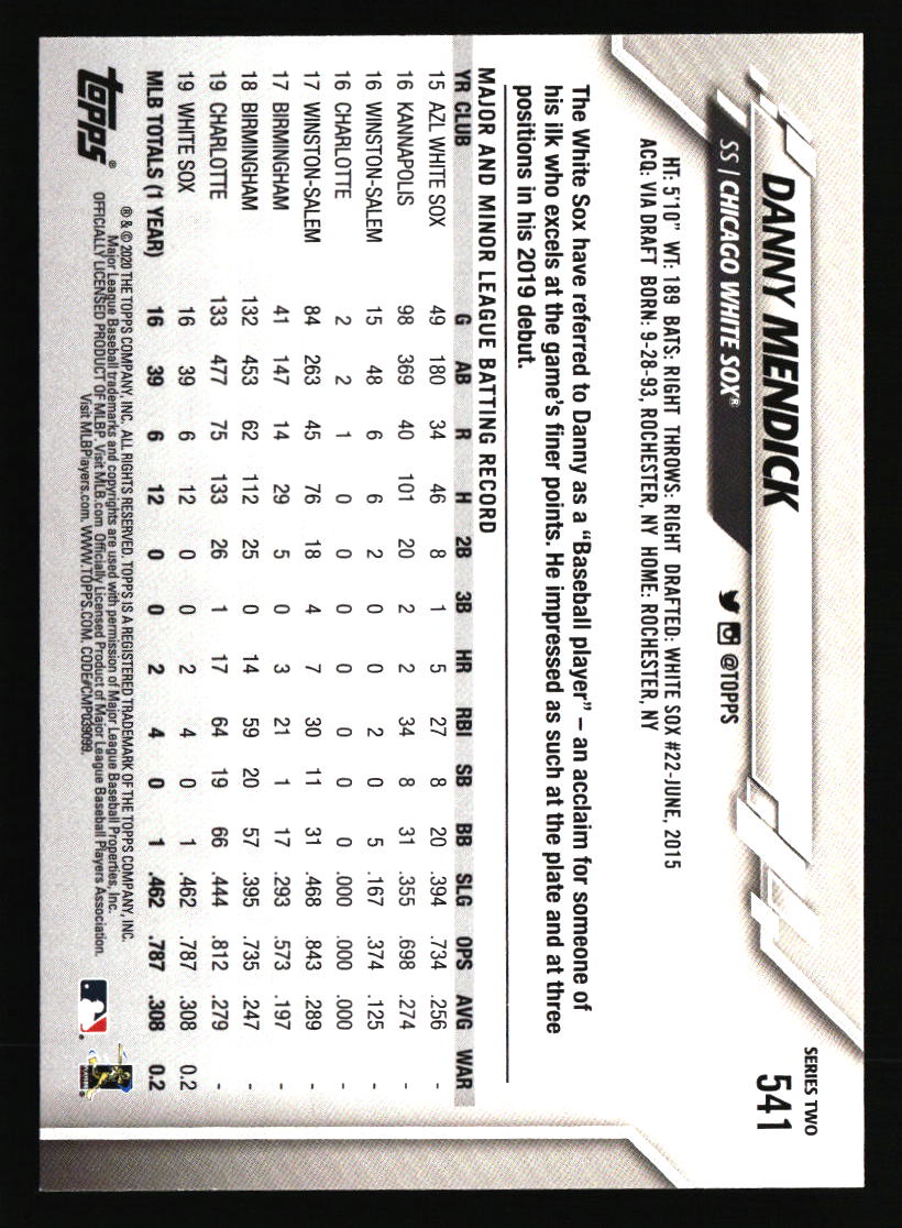 Chicago White Sox Baseball Cards - Choose from 100s Player Qty Discount - Part 6 - Picture 311 of 501