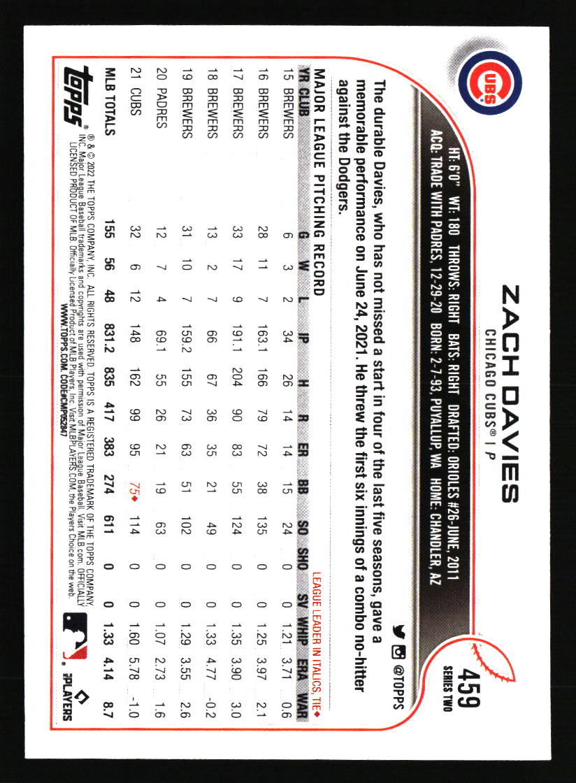 Chicago Cubs Baseball Cards - Choose from 100s Player Quantity Discount - Part 7 - Picture 93 of 501