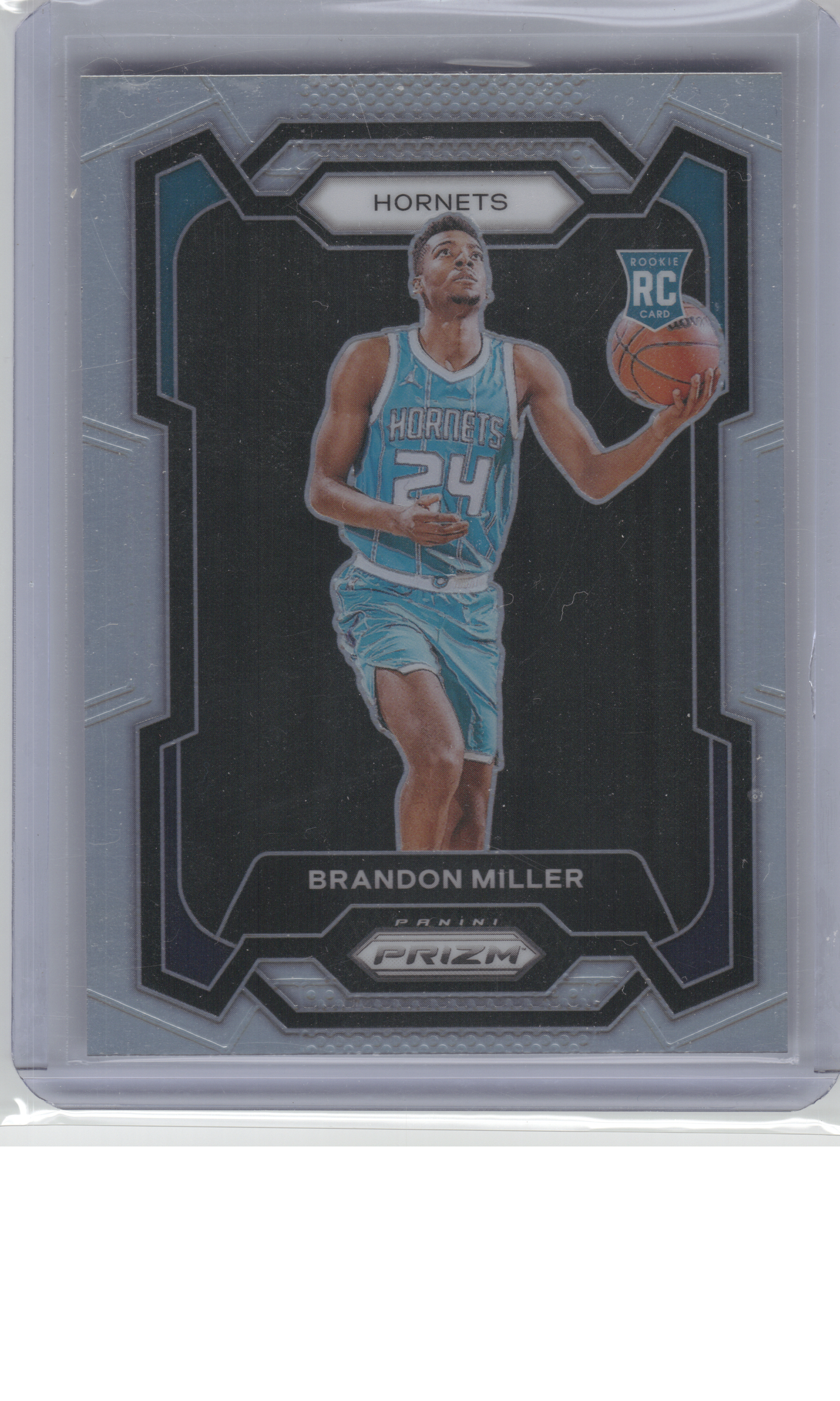 2023-24 Panini Prizm #152 Brandon Miller Prizms Silver B3R3C133