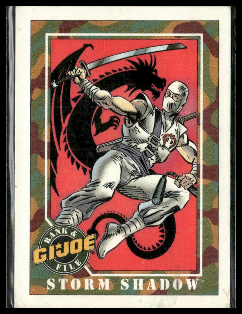 1991 Impel G.I. Joe #28 Storm Shadow –