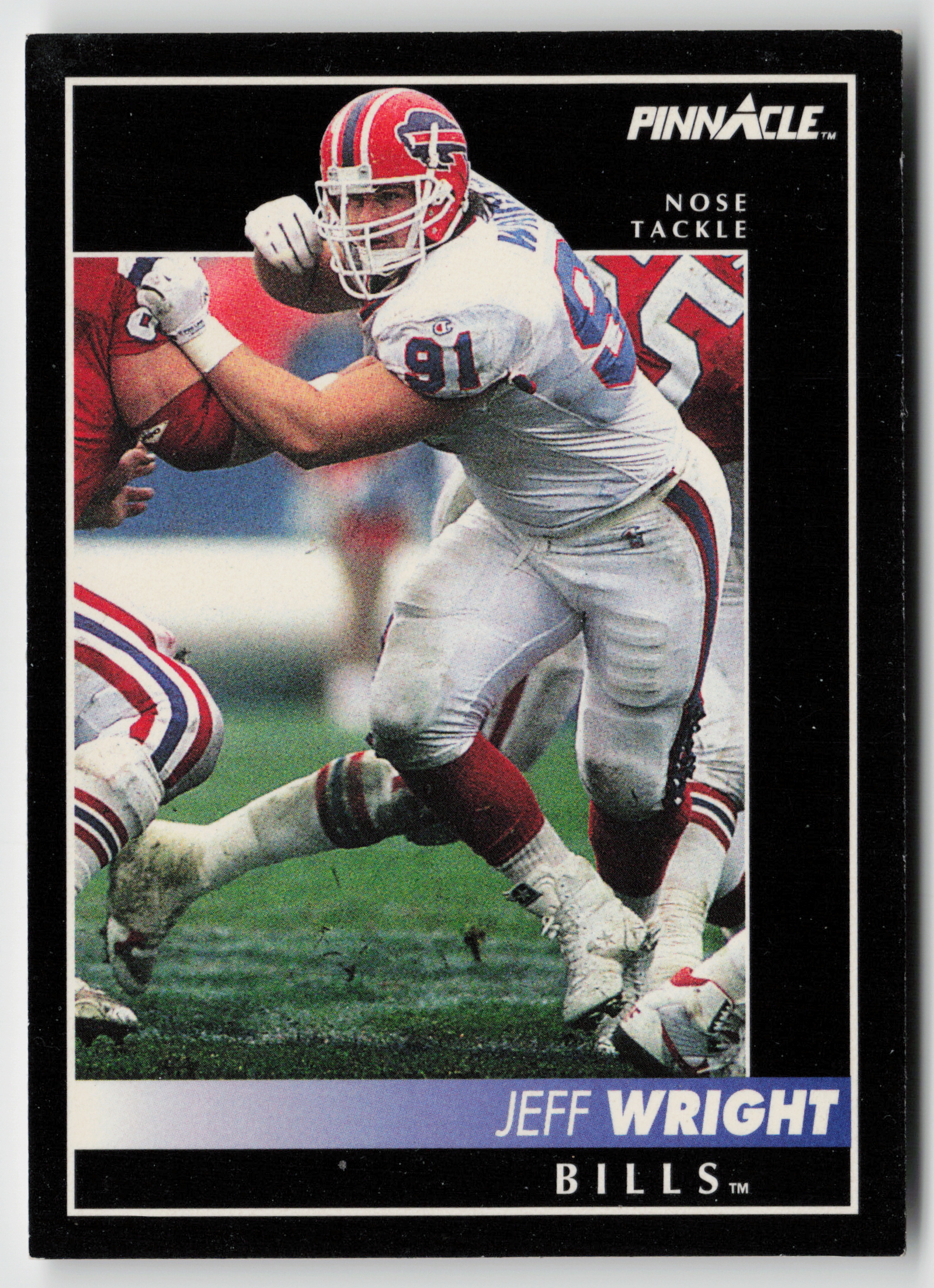 Jeff Wright 1992 Pinnacle #280 Buffalo Bills