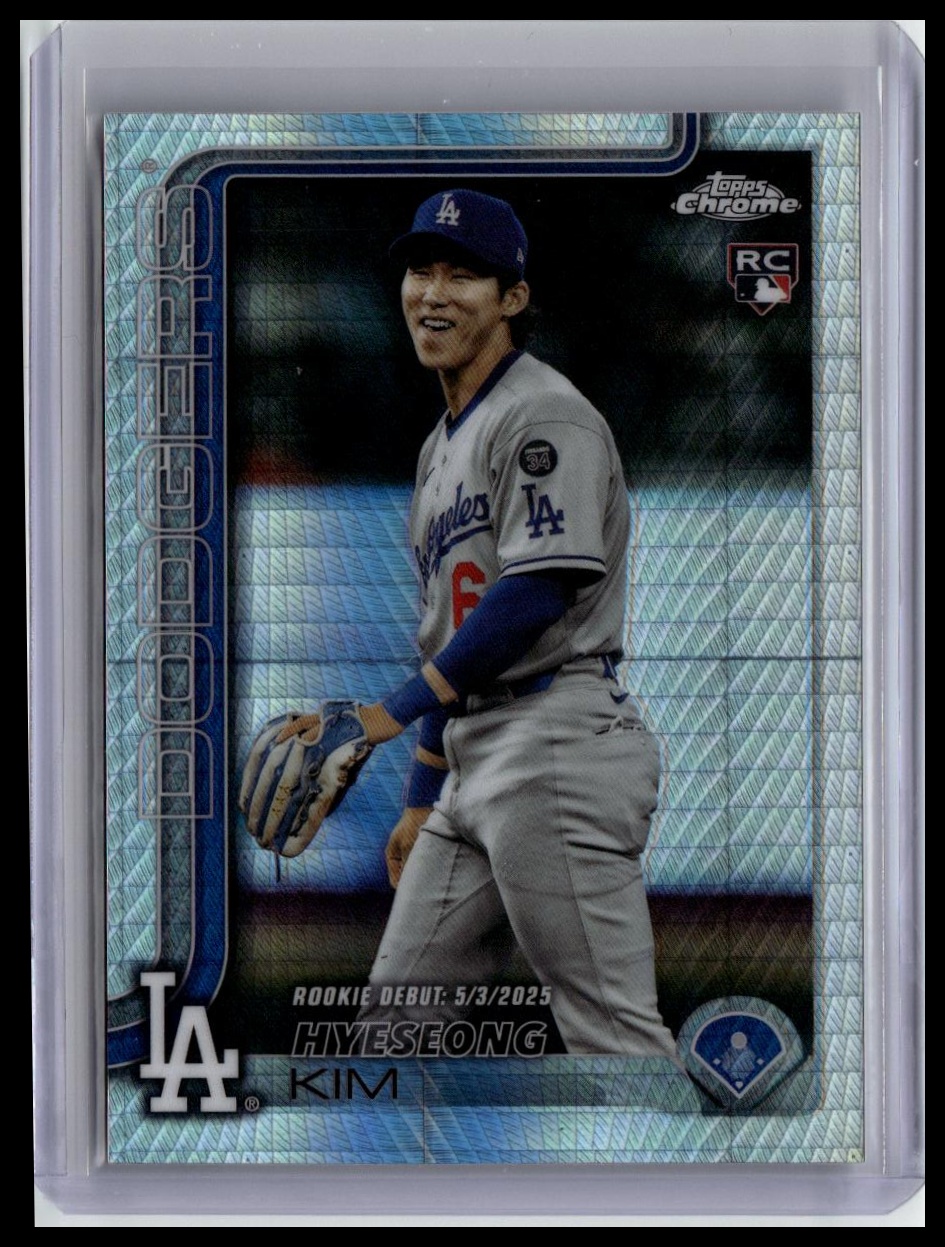 2025 Topps Chrome Update #USC149 Hyeseong Kim Prism Refractors