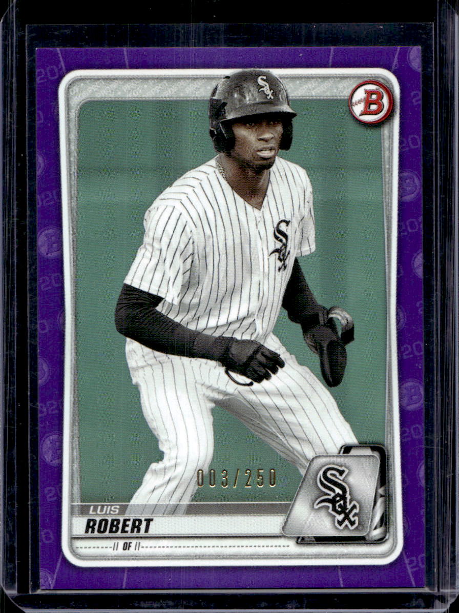 Luis Robert 2020 Bowman #BP-150 Purple /250