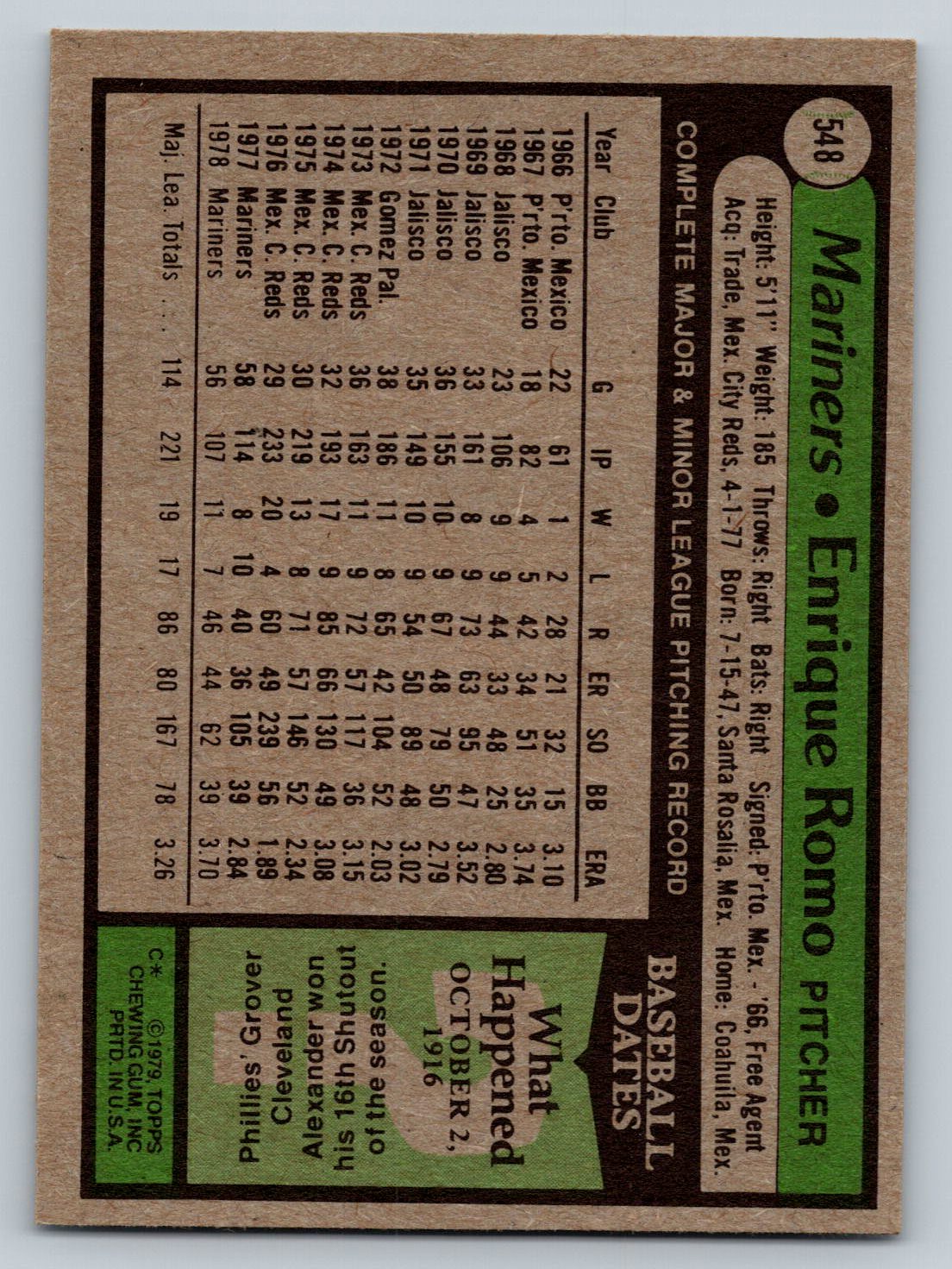 1979 Topps 500-726 - Pick A Card & Complete Your Set | eBay