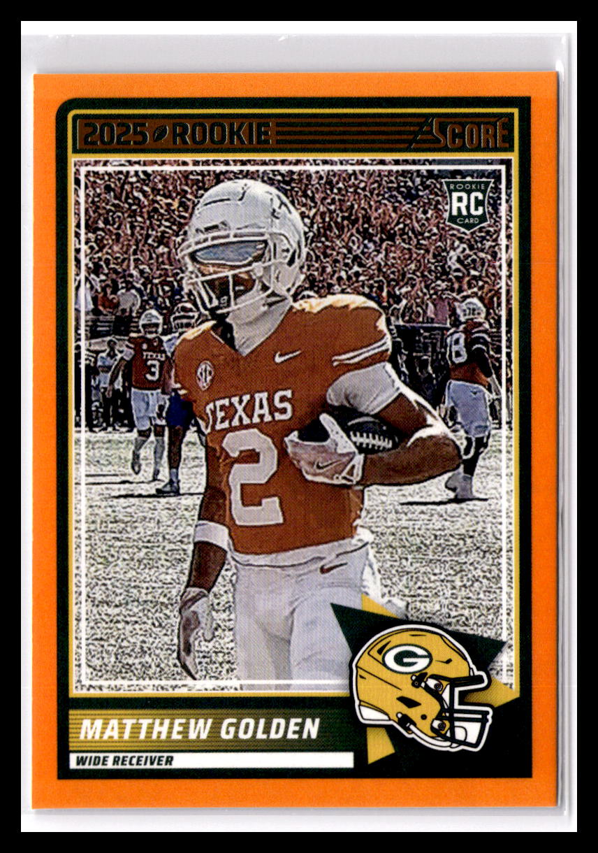 2025 Score #56 Matthew Golden Orange