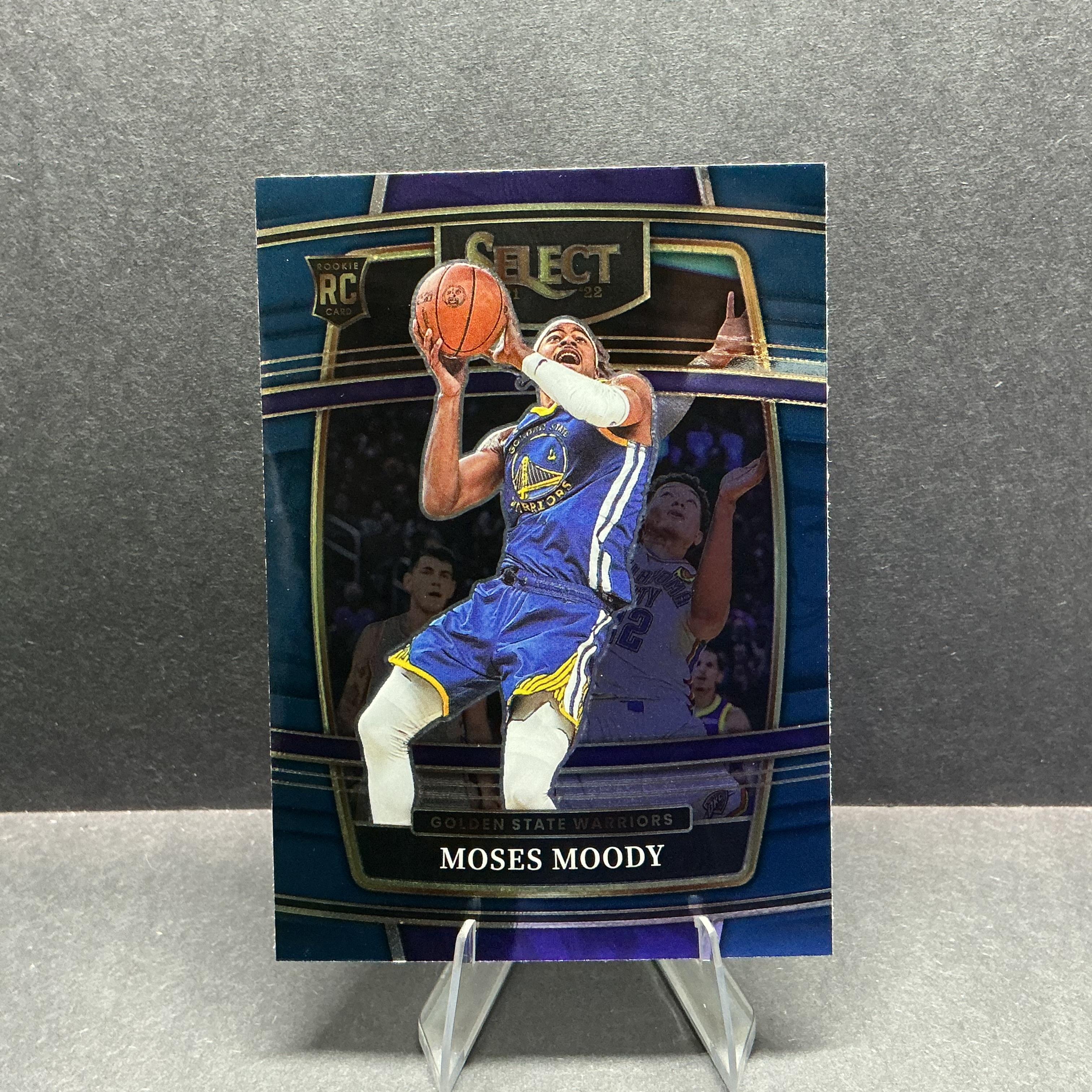 2021-22 Panini Select #62 Moses Moody Rookie