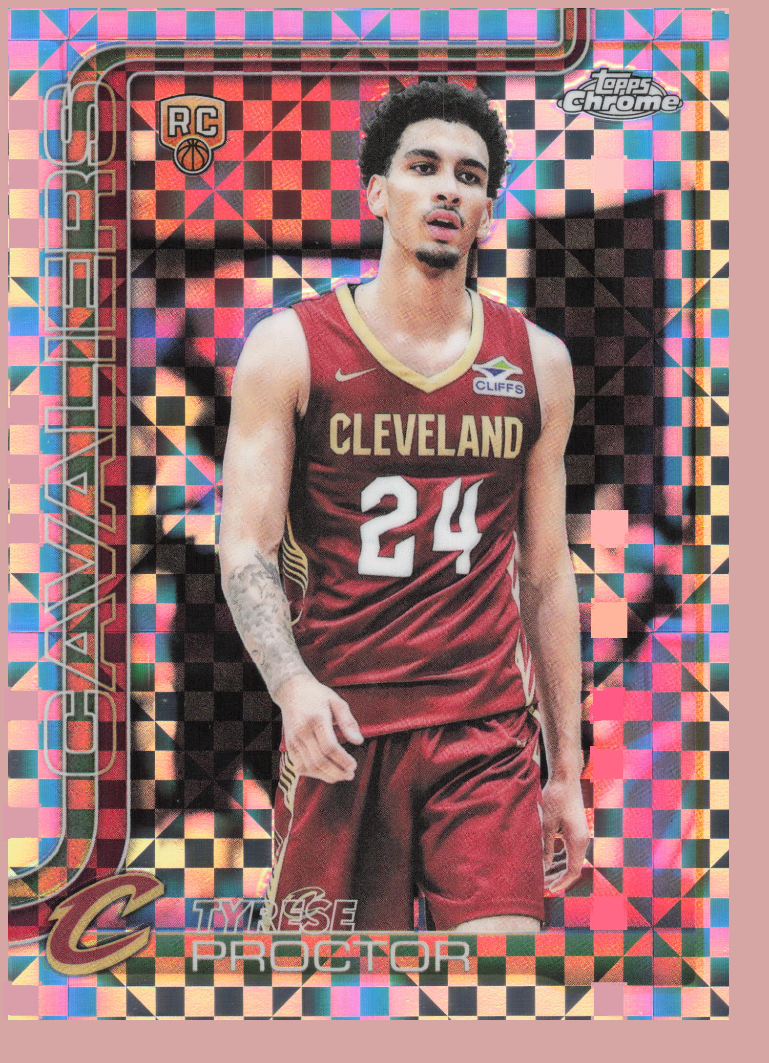 2025-26 Topps Chrome #300 Tyrese Proctor X-Fractor