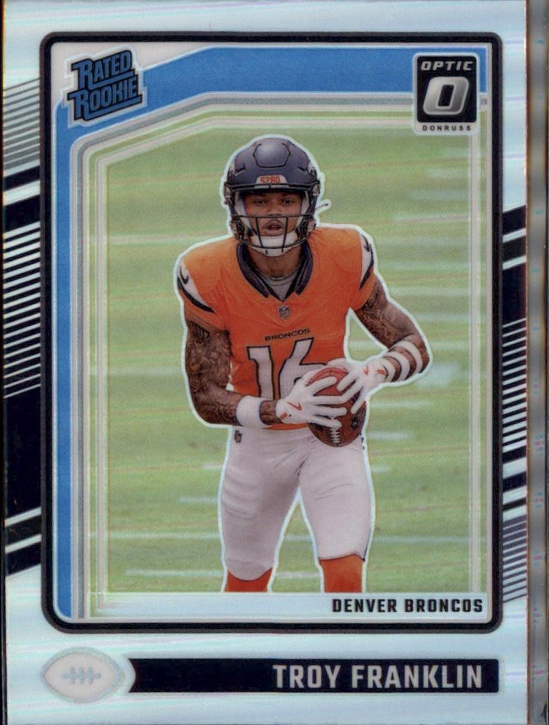 2024 Donruss Optic #294 Troy Franklin Holo