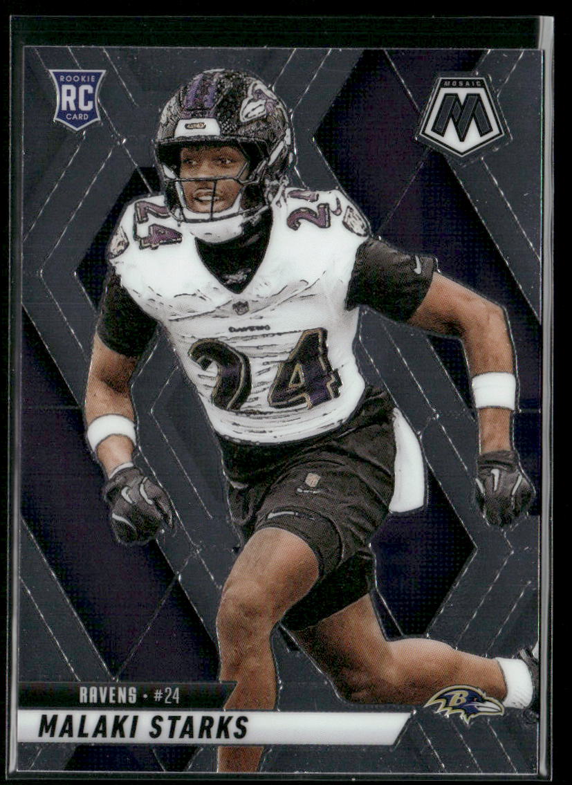 2025 Panini Mosaic #347 Malaki Starks