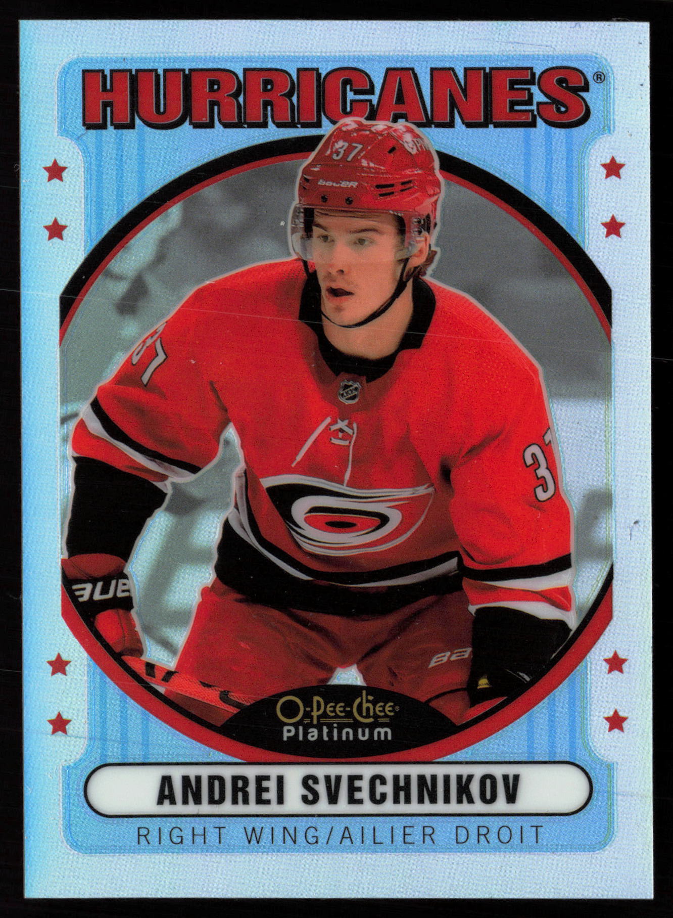 2021-22 O-Pee-Chee Platinum #R-34 Retro-Rainbow Andrei Svechnikov