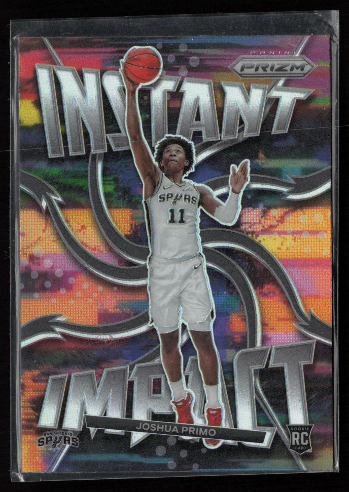 2021-22 Panini Prizm #12 Instant Impact Prizms Silver Joshua Primo