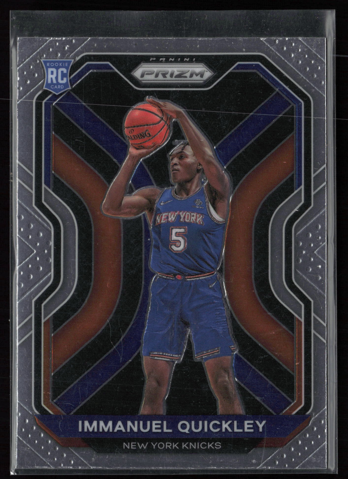 2020-21 Panini Prizm #296 Immanuel Quickley RC Rookie