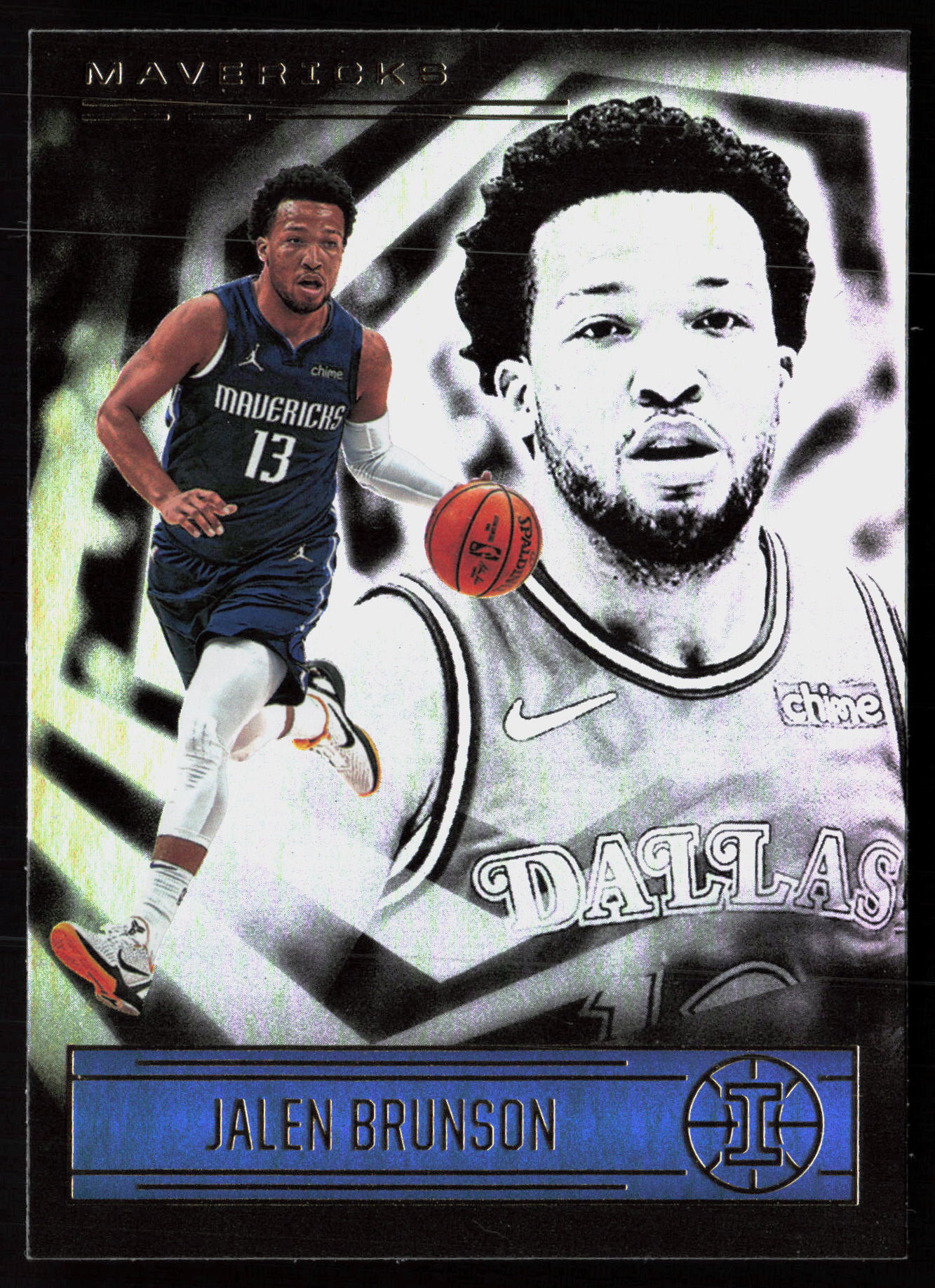 2020-21 Panini Illusions #125 Emerald Jalen Brunson