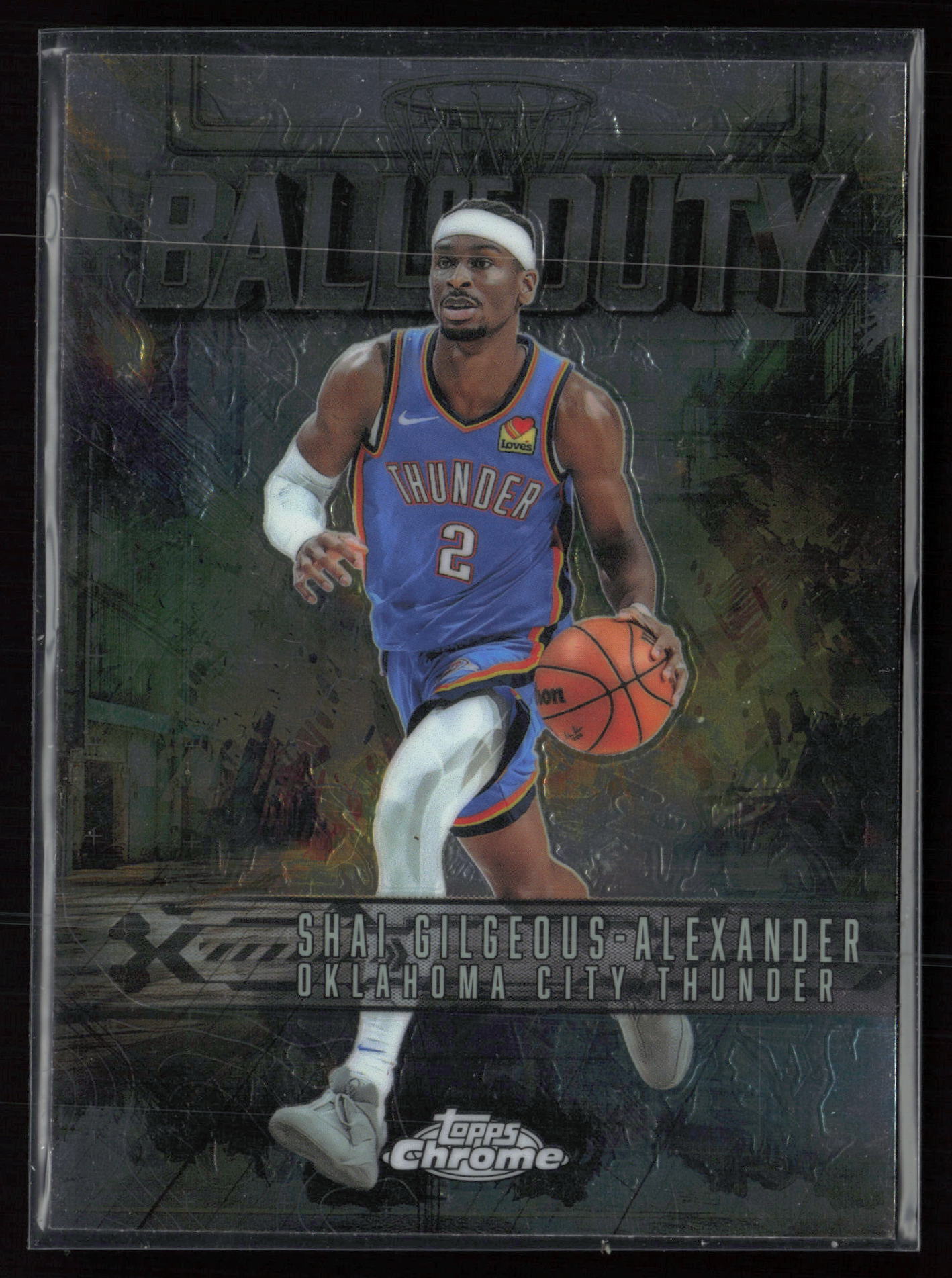 2025-26 Topps Chrome #BD-6 Ball of Duty Shai Gilgeous-Alexander