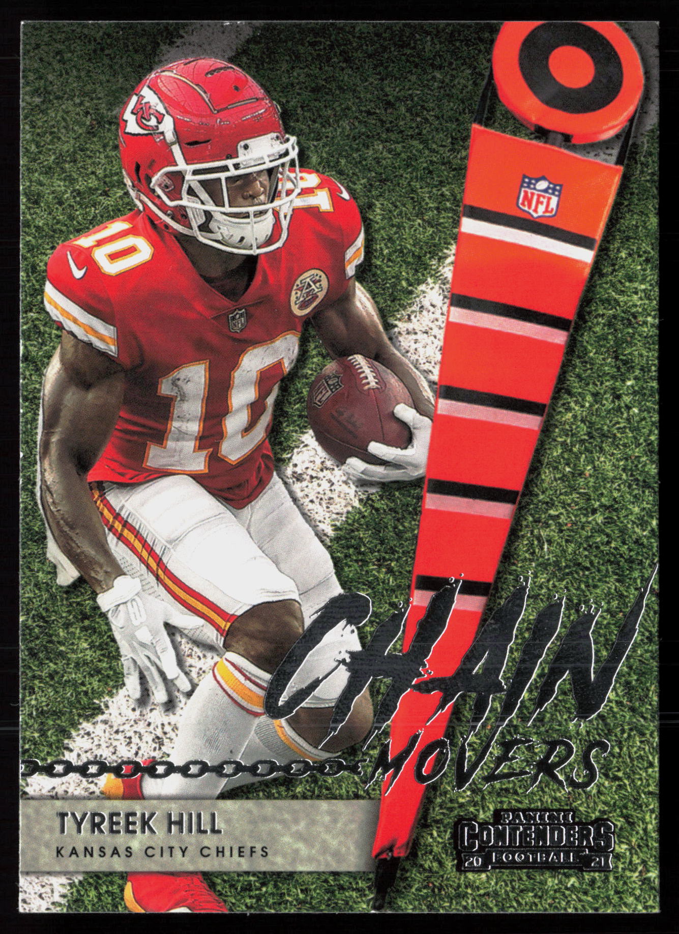 2021 Panini Contenders #CM-THI Chain Movers Tyreek Hill