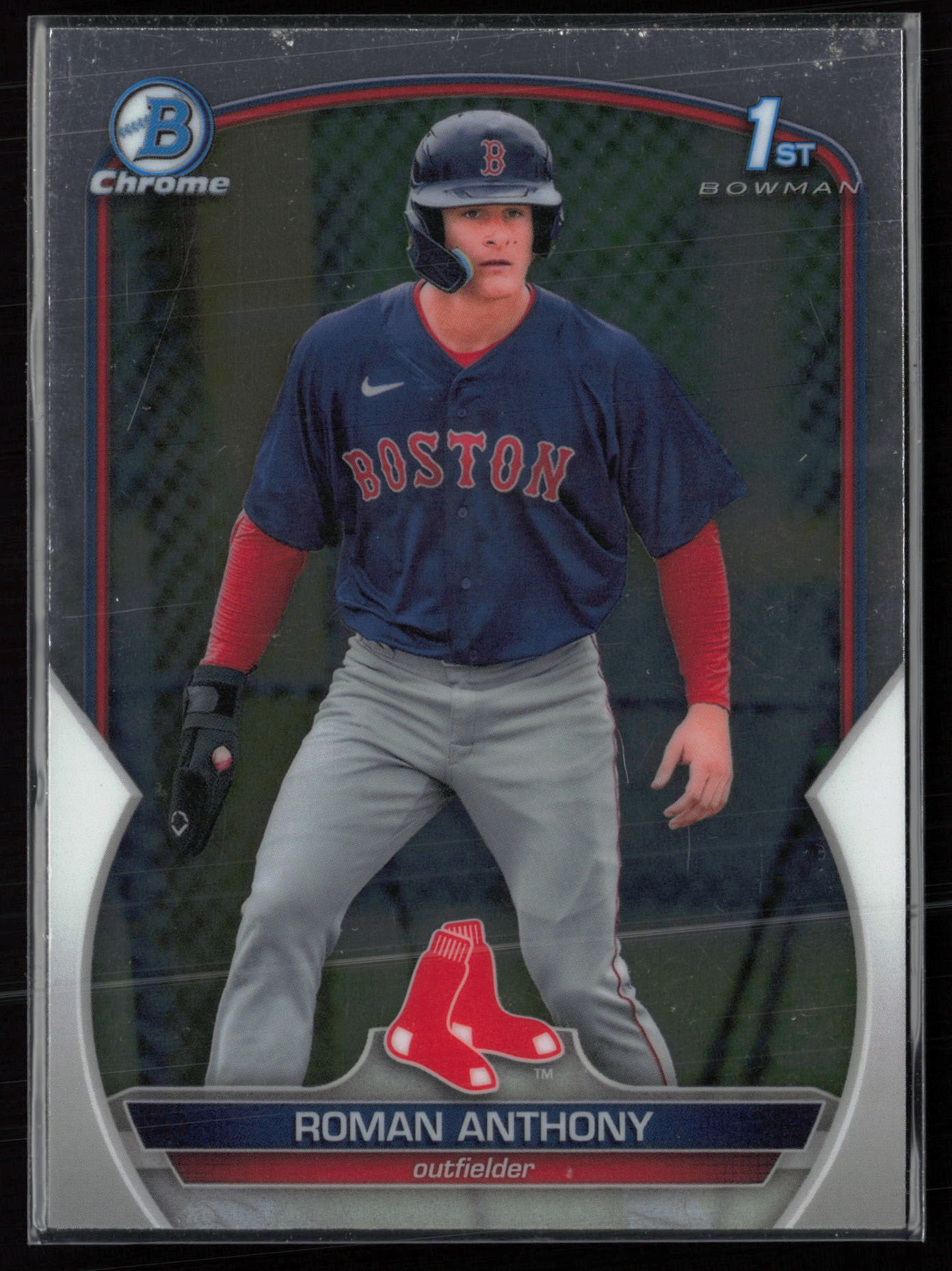 2023 Bowman #BCP-71 Chrome Prospects Roman Anthony — Front