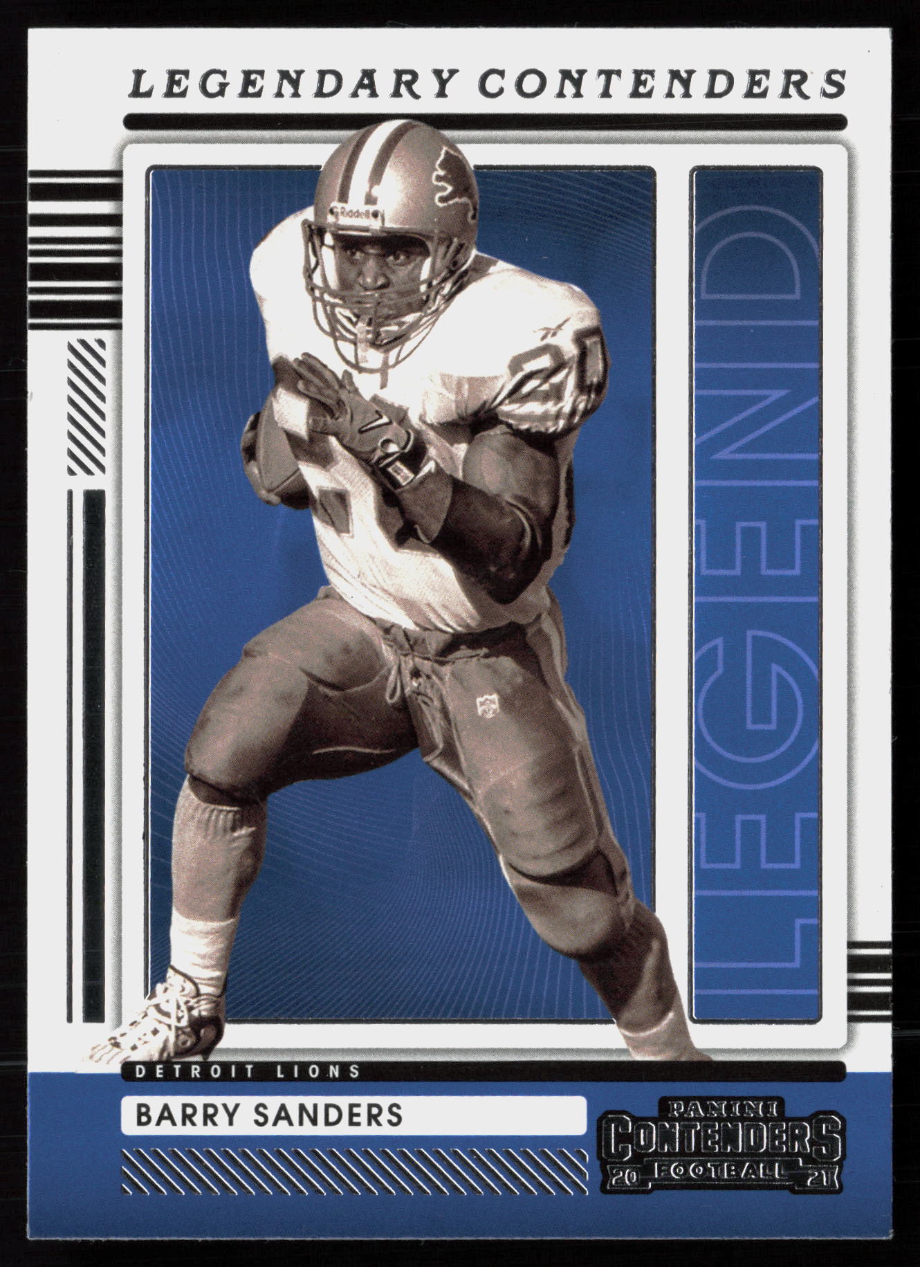 2021 Panini Contenders #LGD-BSA Legendary Contenders Ruby Barry Sanders