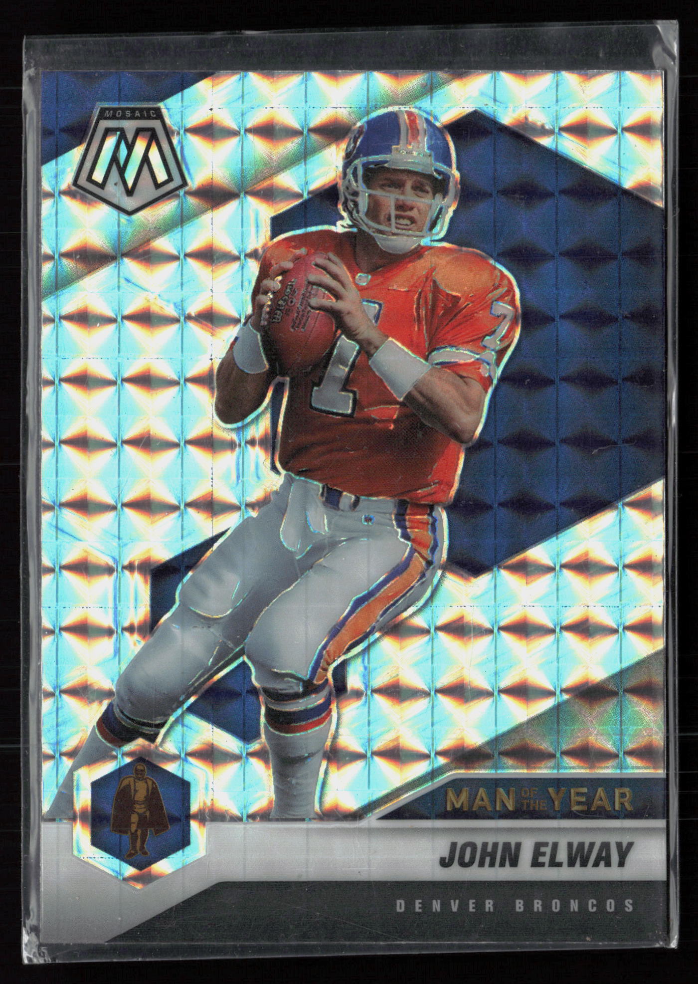 2021 Panini Mosaic #279 Prizm John Elway