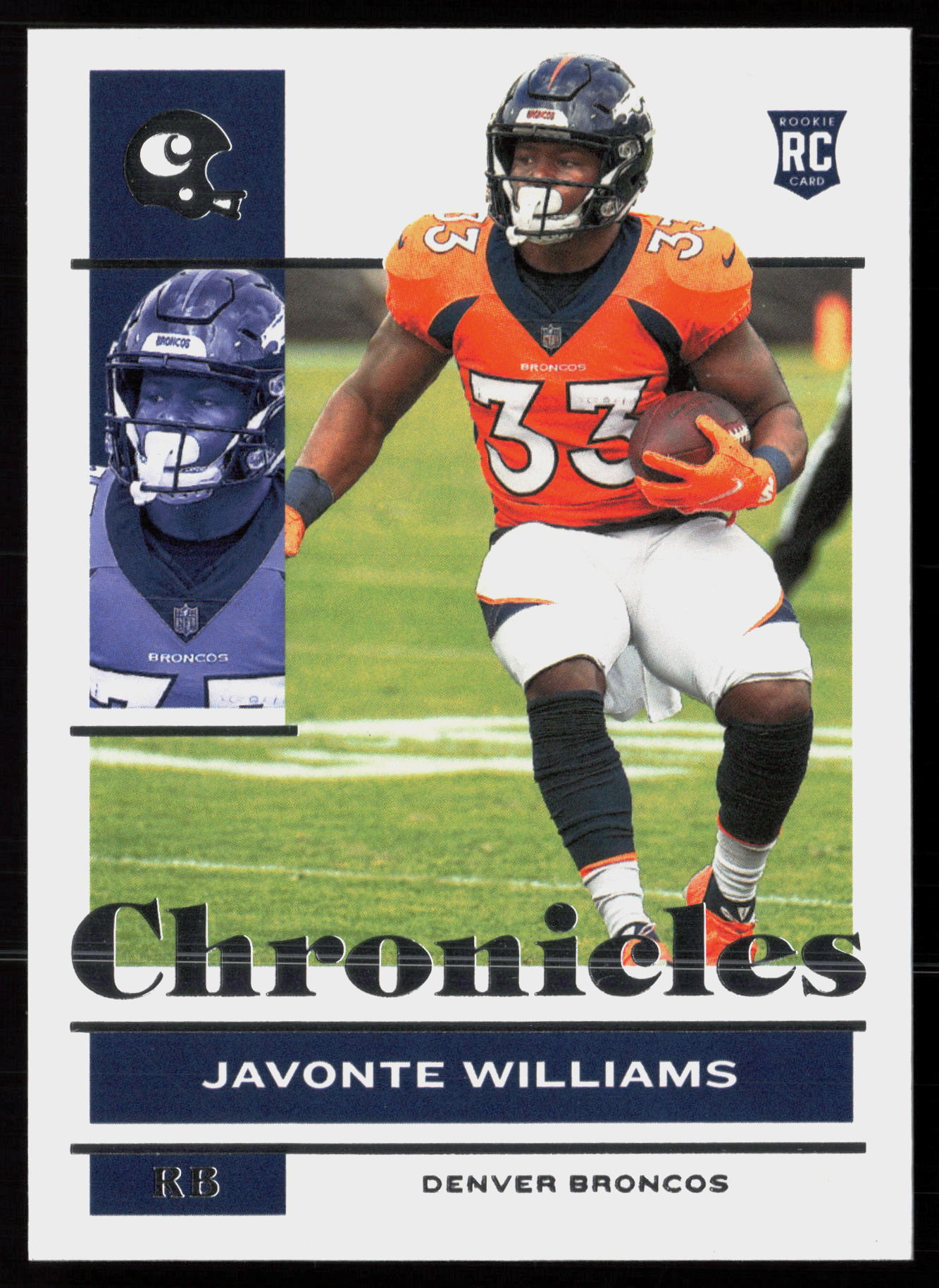 2021 Panini Chronicles #31 Javonte Williams RC Rookie